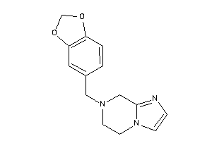 7-piperonyl-6,8-dihydro-5H-imidazo[1,2-a]pyrazine