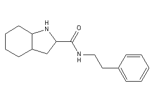 N-phenethyl-2,3,3a,4,5,6,7,7a-octahydro-1H-indole-2-carboxamide