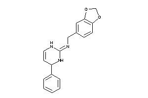 (4-phenyl-3,4-dihydro-1H-pyrimidin-2-ylidene)-piperonyl-amine