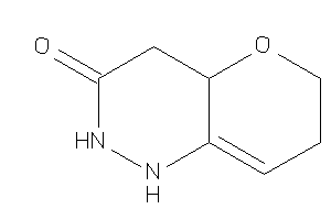 1,2,4,4a,6,7-hexahydropyrano[3,2-c]pyridazin-3-one