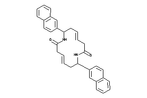 6,13-bis(2-naphthyl)-7,14-diazacyclotetradeca-3,10-diene-1,8-quinone