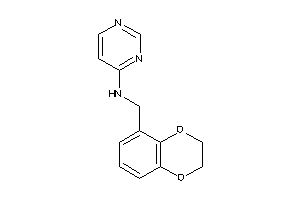 2,3-dihydro-1,4-benzodioxin-8-ylmethyl(4-pyrimidyl)amine