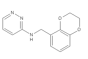 2,3-dihydro-1,4-benzodioxin-8-ylmethyl(pyridazin-3-yl)amine