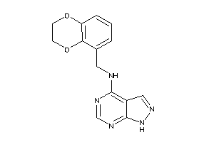 2,3-dihydro-1,4-benzodioxin-8-ylmethyl(1H-pyrazolo[3,4-d]pyrimidin-4-yl)amine