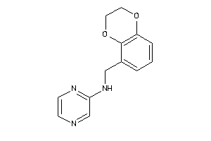 2,3-dihydro-1,4-benzodioxin-8-ylmethyl(pyrazin-2-yl)amine