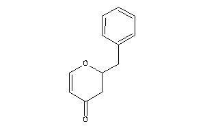 Image of 2-benzyl-2,3-dihydropyran-4-one