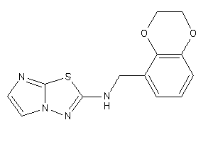 2,3-dihydro-1,4-benzodioxin-8-ylmethyl(imidazo[2,1-b][1,3,4]thiadiazol-2-yl)amine