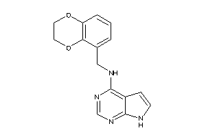 2,3-dihydro-1,4-benzodioxin-8-ylmethyl(7H-pyrrolo[2,3-d]pyrimidin-4-yl)amine