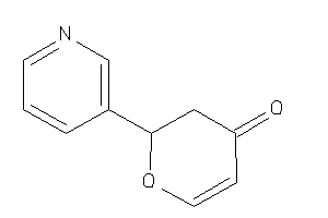 Image of 2-(3-pyridyl)-2,3-dihydropyran-4-one