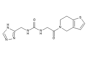 1-[2-(6,7-dihydro-4H-thieno[3,2-c]pyridin-5-yl)-2-keto-ethyl]-3-(4H-1,2,4-triazol-3-ylmethyl)urea