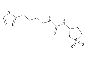 1-(1,1-diketothiolan-3-yl)-3-(4-thiazol-2-ylbutyl)urea