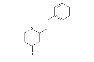 Image of 2-phenethyltetrahydropyran-4-one