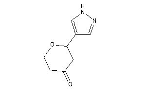 2-(1H-pyrazol-4-yl)tetrahydropyran-4-one