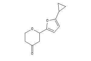 2-(5-cyclopropyl-2-furyl)tetrahydropyran-4-one