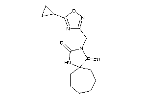 3-[(5-cyclopropyl-1,2,4-oxadiazol-3-yl)methyl]-1,3-diazaspiro[4.6]undecane-2,4-quinone