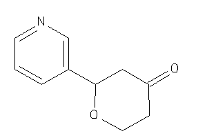 Image of 2-(3-pyridyl)tetrahydropyran-4-one