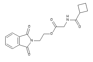 2-(cyclobutanecarbonylamino)acetic Acid 2-phthalimidoethyl Ester