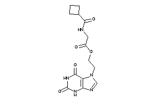 2-(cyclobutanecarbonylamino)acetic Acid 2-(2,6-diketo-3H-purin-7-yl)ethyl Ester