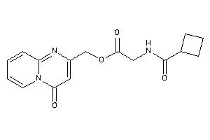 2-(cyclobutanecarbonylamino)acetic Acid (4-ketopyrido[1,2-a]pyrimidin-2-yl)methyl Ester