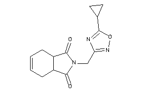 2-[(5-cyclopropyl-1,2,4-oxadiazol-3-yl)methyl]-3a,4,7,7a-tetrahydroisoindole-1,3-quinone