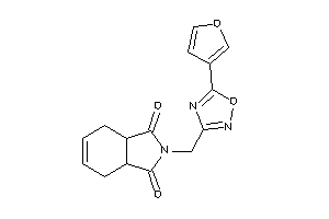 2-[[5-(3-furyl)-1,2,4-oxadiazol-3-yl]methyl]-3a,4,7,7a-tetrahydroisoindole-1,3-quinone