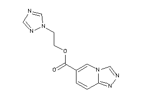 [1,2,4]triazolo[4,3-a]pyridine-6-carboxylic Acid 2-(1,2,4-triazol-1-yl)ethyl Ester