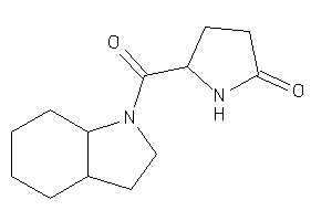 5-(2,3,3a,4,5,6,7,7a-octahydroindole-1-carbonyl)-2-pyrrolidone