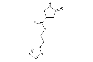 5-ketopyrrolidine-3-carboxylic Acid 2-(1,2,4-triazol-1-yl)ethyl Ester