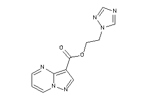 Pyrazolo[1,5-a]pyrimidine-3-carboxylic Acid 2-(1,2,4-triazol-1-yl)ethyl Ester