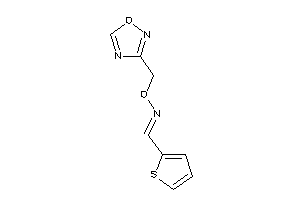 1,2,4-oxadiazol-3-ylmethoxy(2-thenylidene)amine