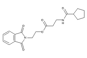 3-(cyclopentanecarbonylamino)propionic Acid 2-phthalimidoethyl Ester