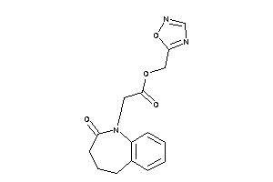 2-(2-keto-4,5-dihydro-3H-1-benzazepin-1-yl)acetic Acid 1,2,4-oxadiazol-5-ylmethyl Ester