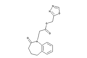 Image of 2-(2-keto-4,5-dihydro-3H-1-benzazepin-1-yl)acetic Acid 1,3,4-oxadiazol-2-ylmethyl Ester