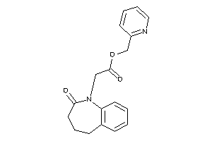 2-(2-keto-4,5-dihydro-3H-1-benzazepin-1-yl)acetic Acid 2-pyridylmethyl Ester