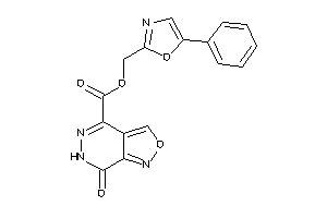 7-keto-6H-isoxazolo[3,4-d]pyridazine-4-carboxylic Acid (5-phenyloxazol-2-yl)methyl Ester