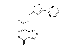 7-keto-6H-isoxazolo[3,4-d]pyridazine-4-carboxylic Acid [2-(2-pyridyl)thiazol-4-yl]methyl Ester