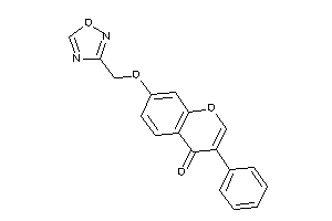 7-(1,2,4-oxadiazol-3-ylmethoxy)-3-phenyl-chromone