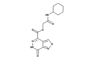 7-keto-6H-isoxazolo[3,4-d]pyridazine-4-carboxylic Acid [2-(cyclohexylamino)-2-keto-ethyl] Ester
