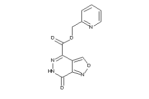 Image of 7-keto-6H-isoxazolo[3,4-d]pyridazine-4-carboxylic Acid 2-pyridylmethyl Ester