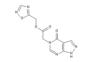 2-(4-keto-1H-pyrazolo[3,4-d]pyrimidin-5-yl)acetic Acid 1,2,4-oxadiazol-5-ylmethyl Ester