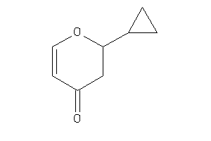 Image of 2-cyclopropyl-2,3-dihydropyran-4-one
