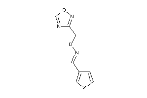 1,2,4-oxadiazol-3-ylmethoxy(3-thenylidene)amine