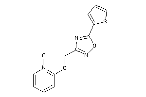 2-[[5-(2-thienyl)-1,2,4-oxadiazol-3-yl]methoxy]pyridine 1-oxide