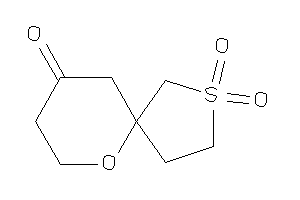 Image of 2,2-diketo-6-oxa-2$l^{6}-thiaspiro[4.5]decan-9-one