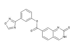 2-thioxo-3H-quinazoline-7-carboxylic Acid [3-(1,2,4-oxadiazol-3-yl)phenyl] Ester