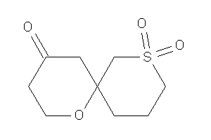 Image of 8,8-diketo-1-oxa-8$l^{6}-thiaspiro[5.5]undecan-4-one