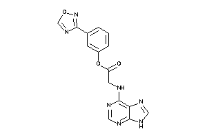 2-(9H-purin-6-ylamino)acetic Acid [3-(1,2,4-oxadiazol-3-yl)phenyl] Ester