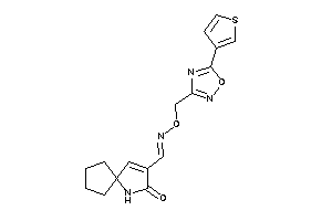 3-[[5-(3-thienyl)-1,2,4-oxadiazol-3-yl]methyloximinomethyl]-1-azaspiro[4.4]non-3-en-2-one