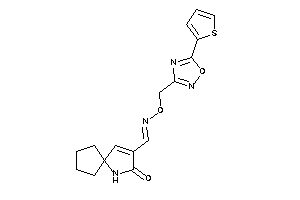 3-[[5-(2-thienyl)-1,2,4-oxadiazol-3-yl]methyloximinomethyl]-1-azaspiro[4.4]non-3-en-2-one