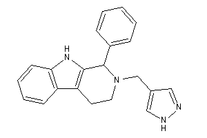 Image of 1-phenyl-2-(1H-pyrazol-4-ylmethyl)-1,3,4,9-tetrahydro-$b-carboline